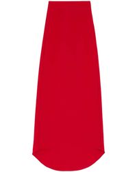 Valentino - Silk Maxi Skirt - Lyst
