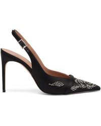 Malone Souliers - Satin Jazz Slingback Heels 90 - Lyst