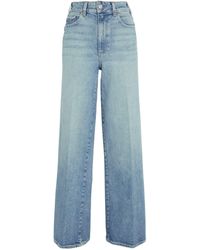 PAIGE - Sasha High-rise Straight Jeans - Lyst