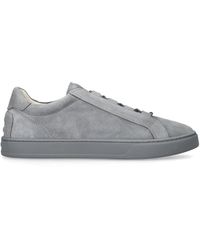 Tod's - Suede Allacciata Cassetta Sneakers - Lyst