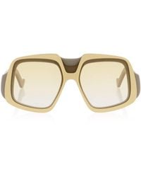 Loewe - Anagram Oversized Square Sunglasses - Lyst