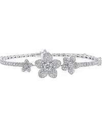 Graff - And Diamond Wild Flower Bracelet - Lyst