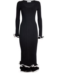 Jonathan Simkhai - Long-Sleeve Solani Midi Dress - Lyst