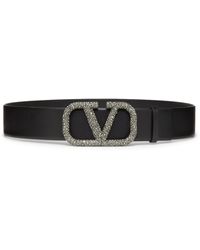 valentino belt silver