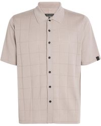 Rag & Bone - Wool-Blend Knitted Short-Sleeve Shirt - Lyst