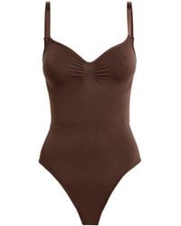 Skims - Seamless Sculpt Thong Bodysuit - Lyst
