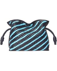 Loewe - Mini Leather Scales Flamenco Clutch - Lyst