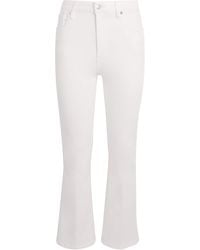 FRAME - The Reboot Crop Bootcut Jeans - Lyst