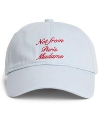 Drole de Monsieur - Cotton La Casquette Baseball Cap - Lyst