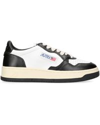 Autry - Leather Medalist Low-top Sneakers - Lyst
