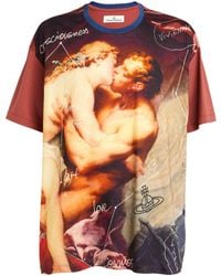 Vivienne Westwood - Organic Cotton Oversized Kiss T-shirt - Lyst