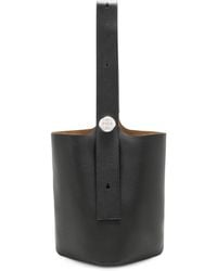 Loewe - Large Leather Pebble Bucket Bag - Lyst