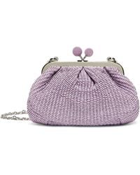 Weekend by Maxmara - Small Woven Pasticcino Clutch Bag - Lyst