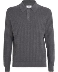 Wax London - Cotton-Cashmere Oban Polo Sweater - Lyst