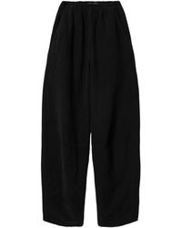 AllSaints - Lyocell-Linen Jet Wide-Leg Trousers - Lyst