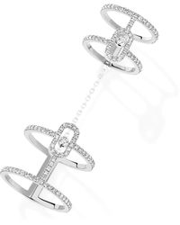 Messika - Move Uno And Diamond Double Ring - Lyst