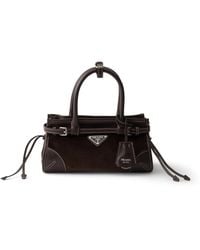 Prada - Small Corduroy Bonnie Shoulder Bag - Lyst