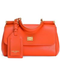 Dolce & Gabbana - Leather My Sicily Top-Handle Bag - Lyst