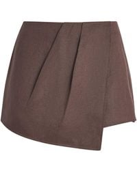 Cult Gaia - Linen Posey Skort - Lyst