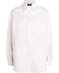 Etro - Cotton-Silk Floral-Print Shirt - Lyst