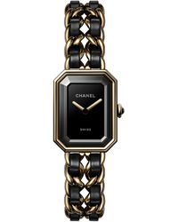 Chanel - H6951 Première Édition Originale 18ct Yellow-gold, Steel And Leather Quartz Watch - Lyst