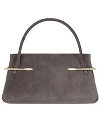 Givenchy - Medium Suede Pinch Top-Handle Bag - Lyst