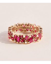 Suzanne Kalan - Ruby And Diamond La Fantaisie Eternity Ring - Lyst