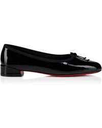 Christian Louboutin - Sweetie Jane Patent Ballet Flats - Lyst