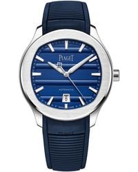 Piaget - Stainless Steel Polo Signature Date Watch - Lyst