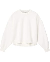 AllSaints - Cotton-Blend Esme Lila Sweater - Lyst