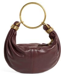 Chloé - Small Leather Bracelet Top-Handle Bag - Lyst