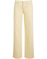 FRAME - The Pixie Wide-Leg Jeans - Lyst
