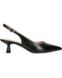 Stuart Weitzman - Leather Stuart Sculpt Slingback Pumps 50 - Lyst