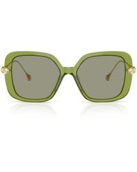 Swarovski - Oversized Sk6011 Sunglasses - Lyst