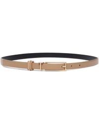 Tom Ford - Leather T Icon Belt - Lyst