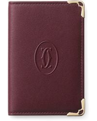 Cartier - Leather Must Card Holder - Lyst