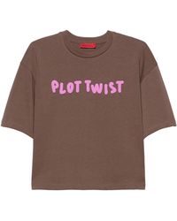 MAX&Co. - X Pietro Terzini Printed T-Shirt - Lyst