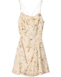 AllSaints - Floral Claire Mini Dress - Lyst