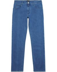 Giorgio Armani - Stretch-Cotton Slim Jeans - Lyst