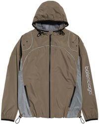 Balenciaga - Reflective Techwear Zip-Up Jacket - Lyst