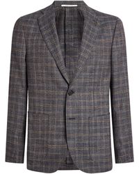 Pal Zileri - Wool-Blend Check Brera Blazer - Lyst