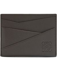 Loewe - Leather Puzzle Card Holder - Lyst