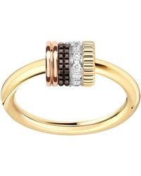 Boucheron - Mixed And Diamond Quatre Classique Ring - Lyst