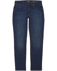 7 For All Mankind - Luxe Performance Slimmy Tapered Jeans - Lyst