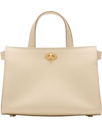 Burberry - Mini Calfskin Cotswolds Tote Bag - Lyst