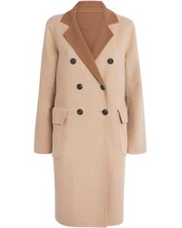 Eleventy - Wool Reversible Coat - Lyst