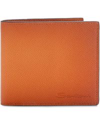 Santoni - Leather Ombré Bifold Wallet - Lyst