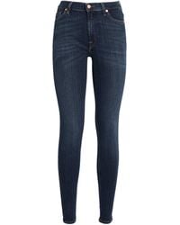 7 For All Mankind - Slim Illusion Luxe Skinny Jeans - Lyst