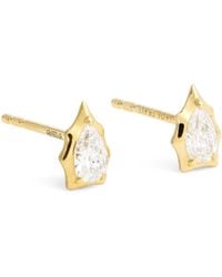 Jade Trau - And Diamond Envoy Stud Earrings - Lyst