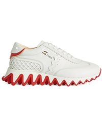 Christian Louboutin - Loubishark Donna Leather Trainers - Lyst